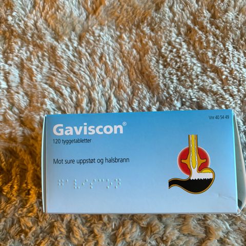 Gaviscon tyggetabletter