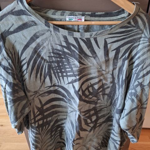 Topp / bluse linblanding str XL