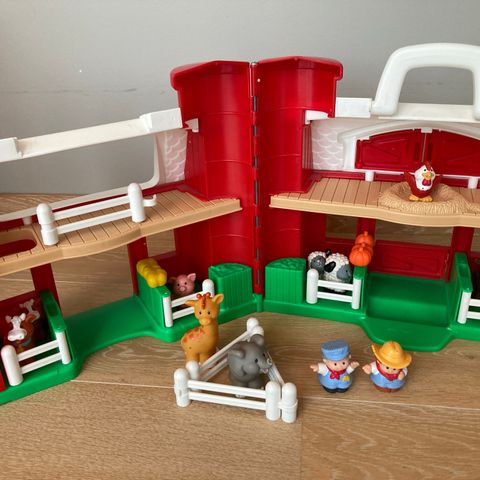 Fisher Price bondegård med dyrefigurer