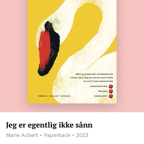 Jeg er egentlig ikke sånn