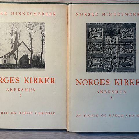 Norges kirker, Akershus, bind I og II