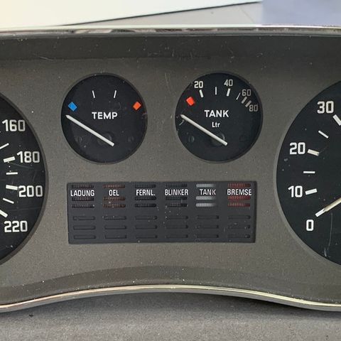 BMW E3 Speedometer/  Instrumenter cluster