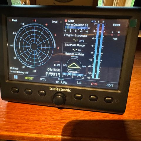 TC electronic Clarity M Meter Stereo