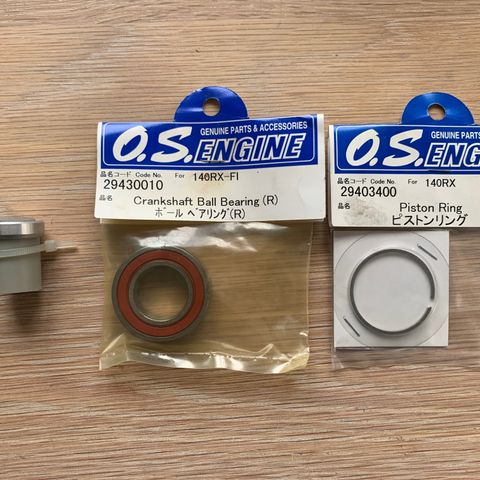 OS 1.40RX Ring and Main Bearing