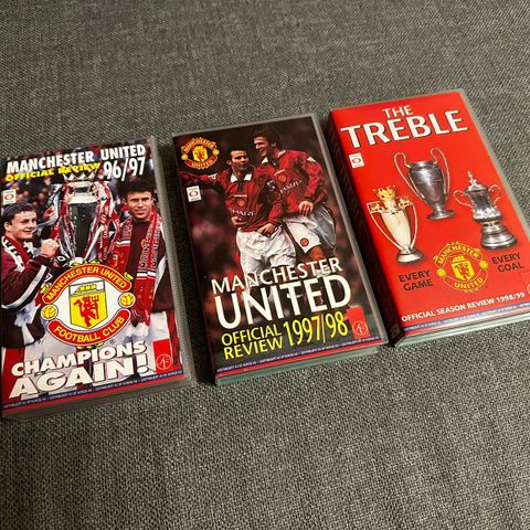 Manchester United sesongvideoer VHS