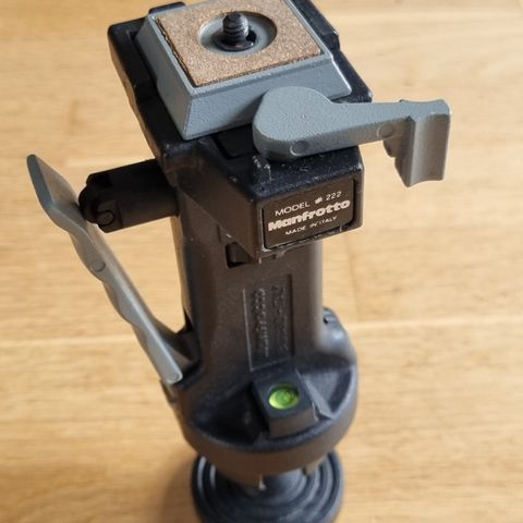 Manfrotto monopod og kulehode