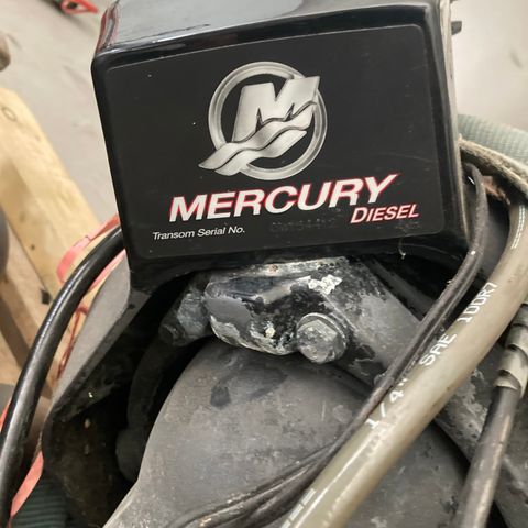 Mercury Transom plate