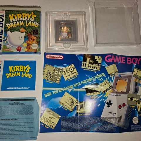 Kirby's Dream Land CIB. Nintendo Game Boy