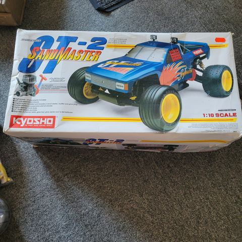 Kyosho sandmaster ST2 bensin motor