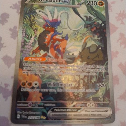 Pokemon kort Koraidon Ex (SIR) 247/198 Scarlet and Violet Base (2023)