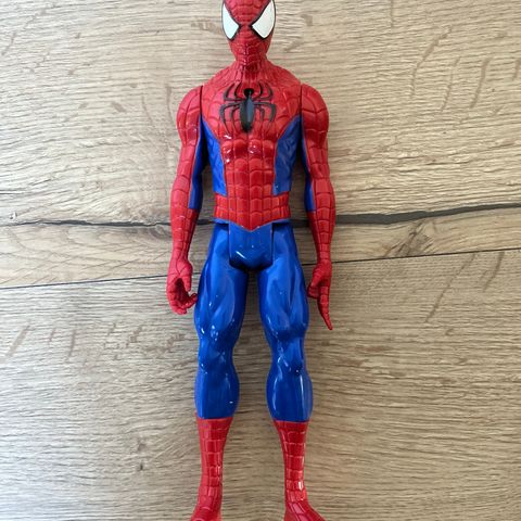 Spider man figur med bevegelige ben , armen og hode