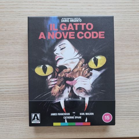 The Cat O' Nine Tails, ARTE ORIGINALE 4K LE (Arrow Video, OOP)