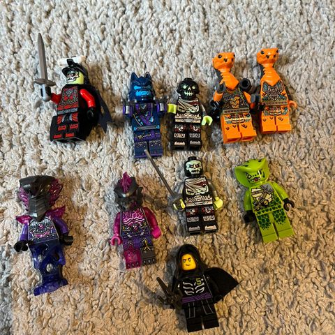 Ninjago Lego figurer