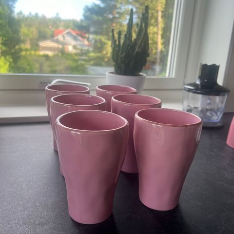 6 rosa kopper fra lots living