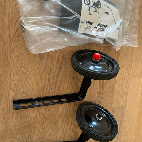 Balancing wheels (støttehjul) for kids bicycle and sykkelstang