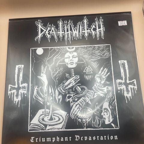 Helt ny! Deathwitch Triumphant Devastation LP Vinyl