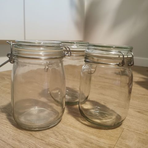 Glass Krukker  1 L (Glass jars)