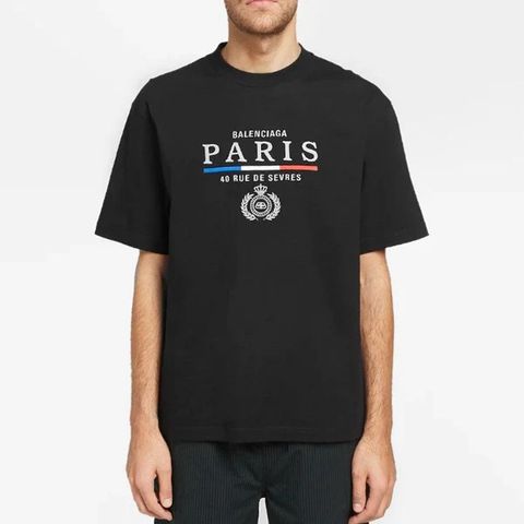 Balenciaga paris t-skjorte