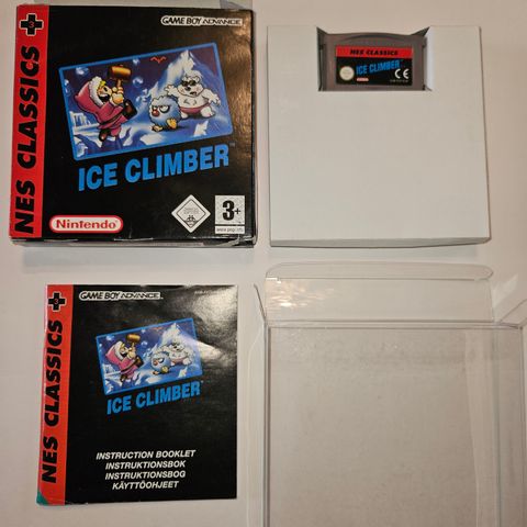 NES Classics 3: Ice Climber CIB. Nintendo Game Boy Advance