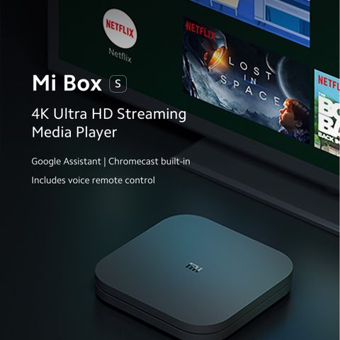 Android TV, 4K, Xiaomi MI BOX S