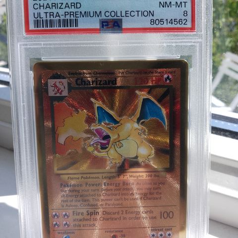 Pokemon Celebrations Gold Metal Charizard Card 4/102 Ultra Premium Collection