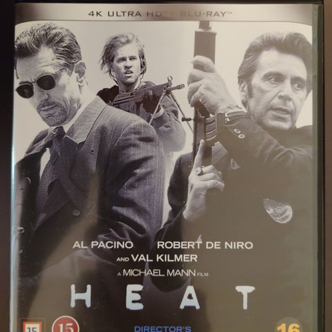 4K Blu-ray: Heat [Director's Definitive Edition]