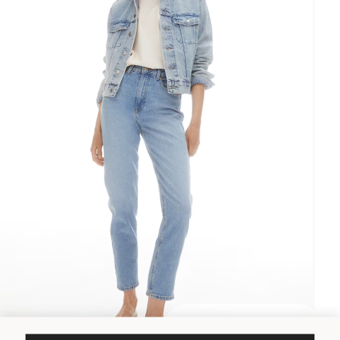 Slim Mom jeans H&M