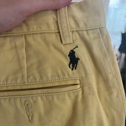 Gul Ralph Lauren Polo bukse