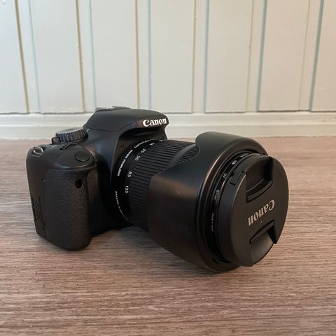 Canon EOS 550D systemkamera m/ tilbehør