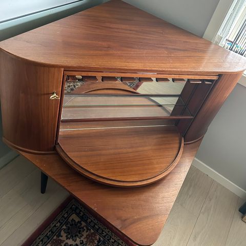 Retro teak barskap