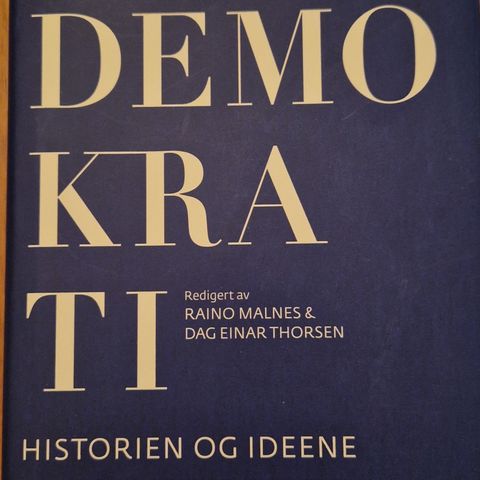 DEMOKRATI - historien og ideene (Dreyer)