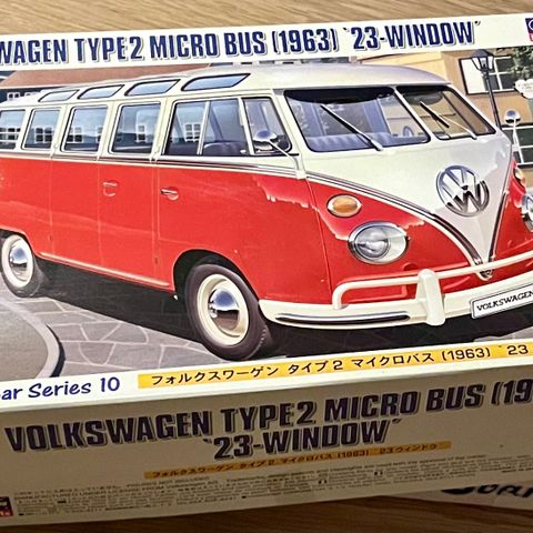 Uåpnet.  1963 Volkswagen Hasegawa.