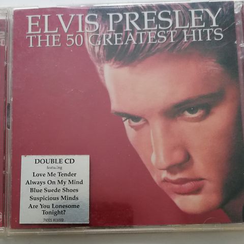 Elvis Presley cd'er selges for kr. 40,- pr. stk