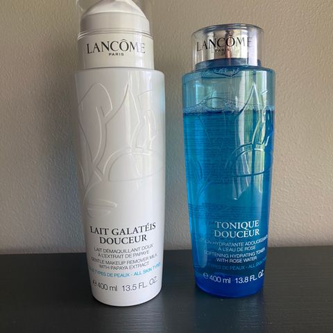 Lancome Cleansing milk & Toner 400ml