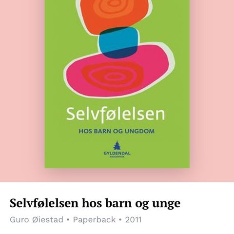 Selvfølelsen hos barn og unge