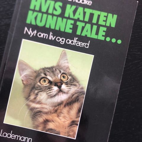 «Hvis katten kunne tale» bok