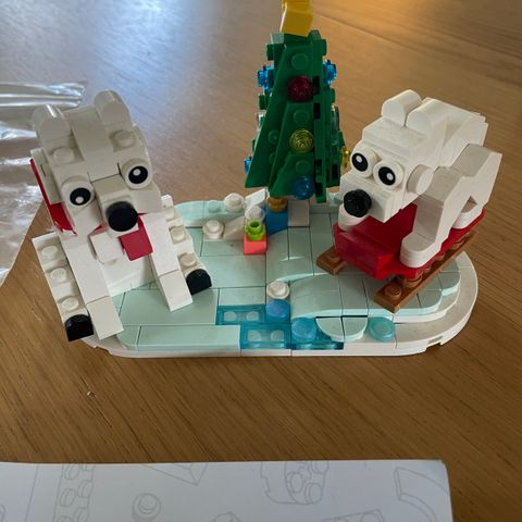 Lego jule-isbjørner