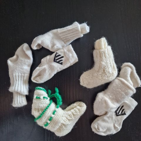 Ull sokker pakke (nyfødt)