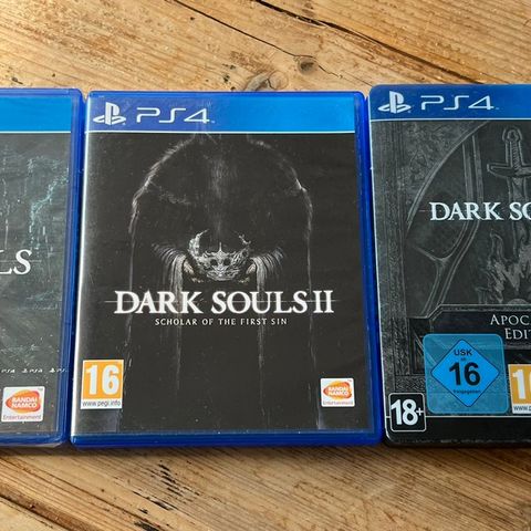 Dark Souls - Alle tre spillene (Ps4)