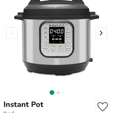 Instant pot 7 in 1, 5.7L