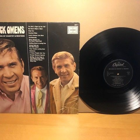 Vinyl, Buck Owens, The king of country music, SST1