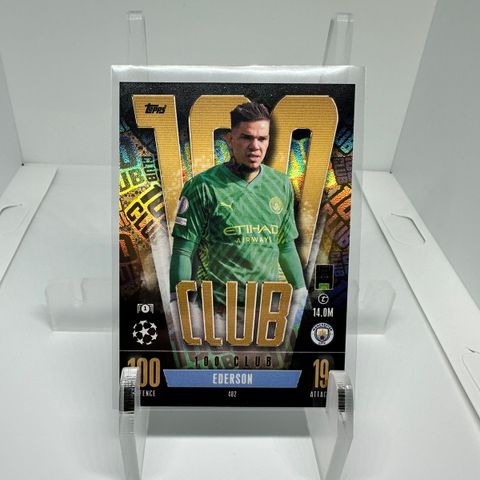 Ederson 100 CLUB Topps 23/24 kort