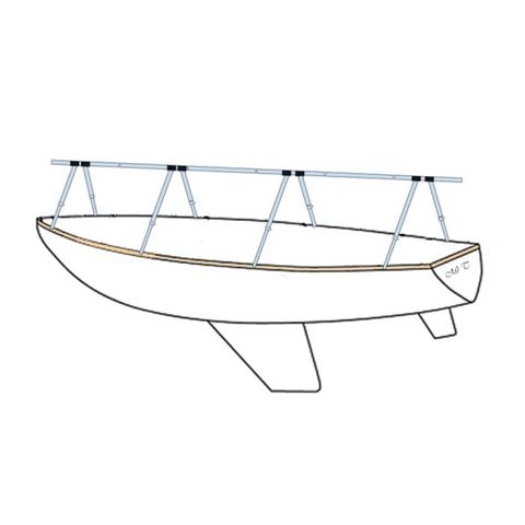 NoTools båtdekk stativ for båtopplag presenning