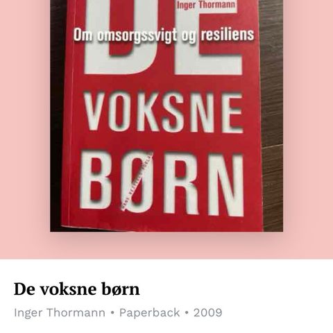 De voksne børn