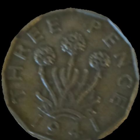 Selger en gammel United Kingdom 3 pence 1941