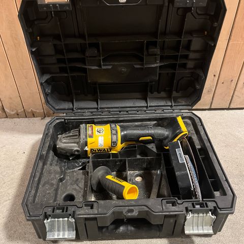 Dewalt Vinkelsliper 54V / Kraftig, lite brukt