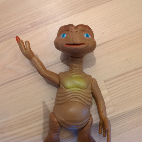 Vintage E.T.  figur fra 80 tallet