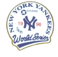 NY Yankes World Series 1996 Pin