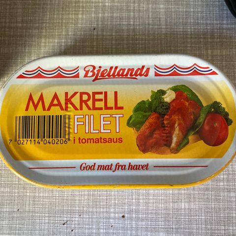 Vintage makrell