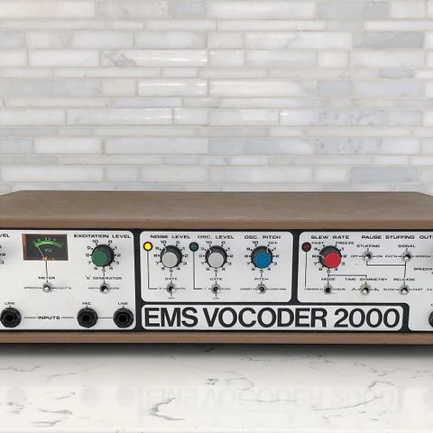 Analog vocoder